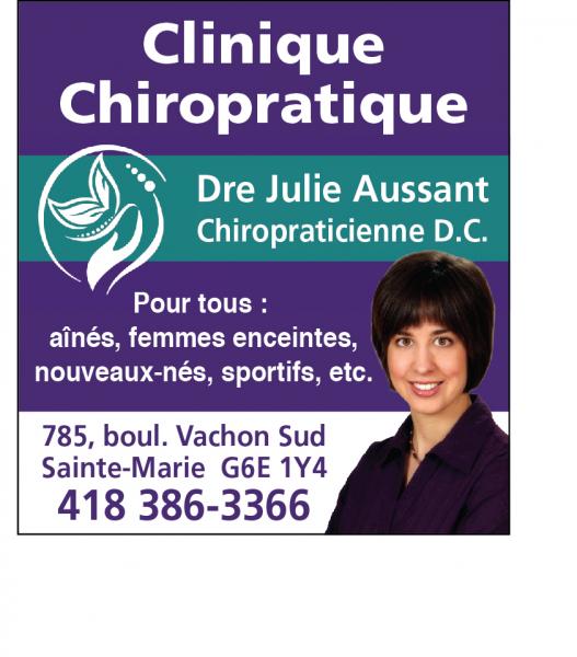 Clinique Chiropratique, Dre Julie Aussant